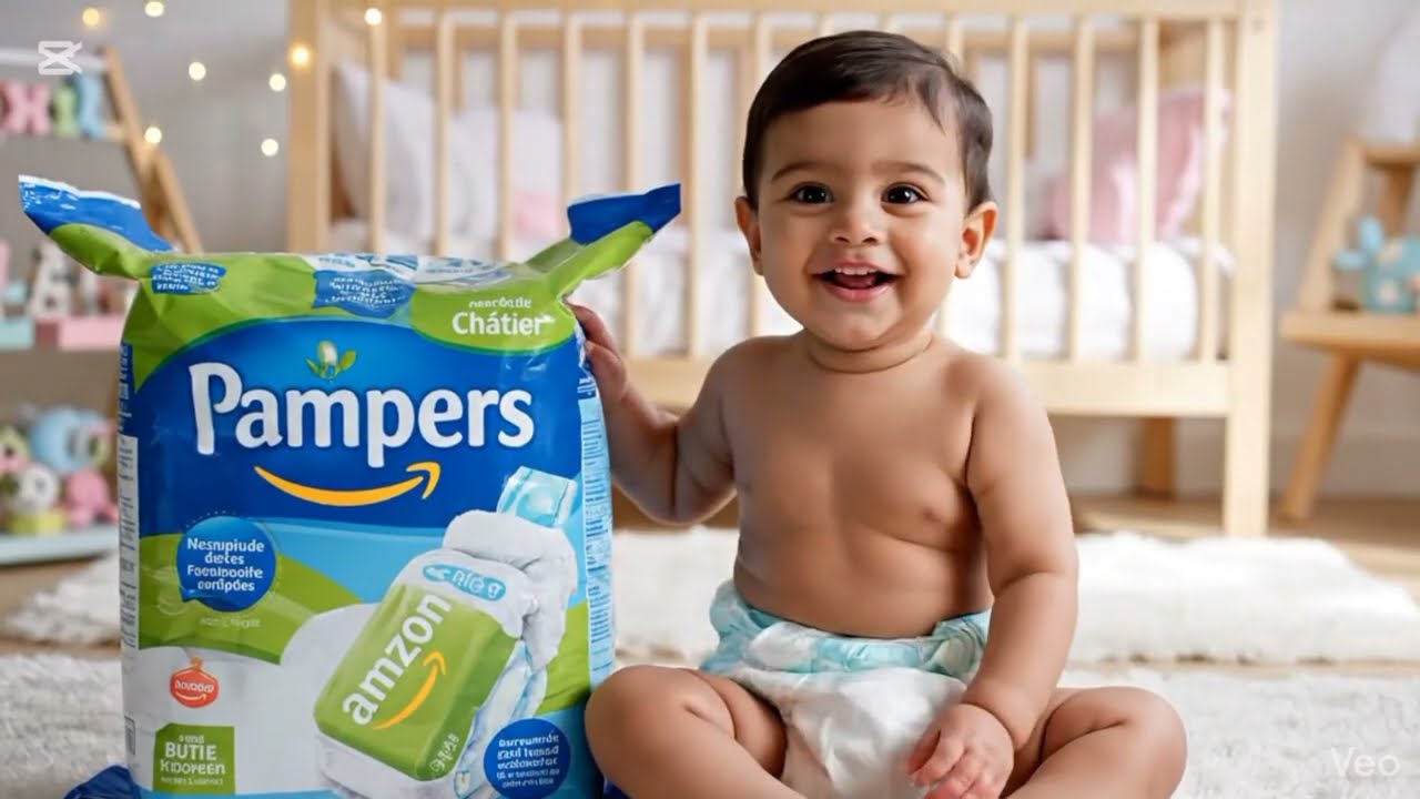 Les couches Pampers : best-seller Amazon pour bébé