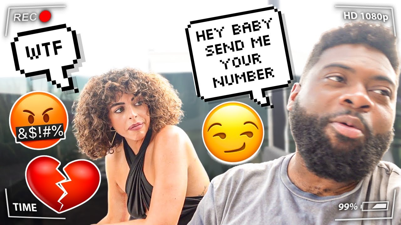 GETTING ANOTHER GIRLS NUMBER WHILE ON A DATE WITH MY WIFE!!! *GET HEATED*