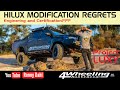 HILUX MODIFICATION REGRETS