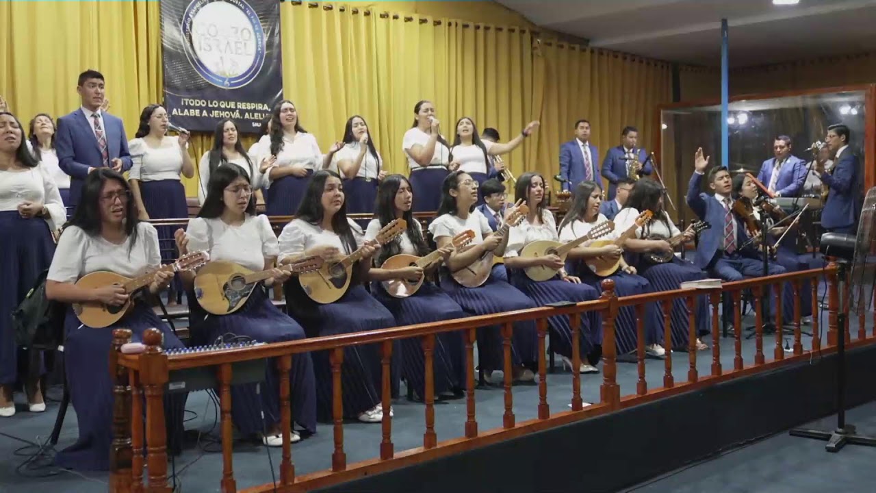 Culto desde el templo Israel con el tema: "En la casa de mi padre hay abundancia de pan"