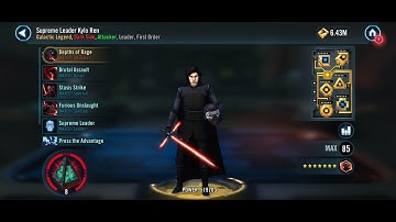R8 SLKR w/ 13K Damage & 2 Tanks Counter w/ Vader (Traya L)..GAC 51 Banners #VaderRework #SLKRcounter