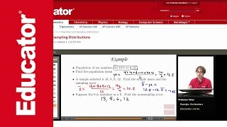 Statistics: Population and Sampling Distributions