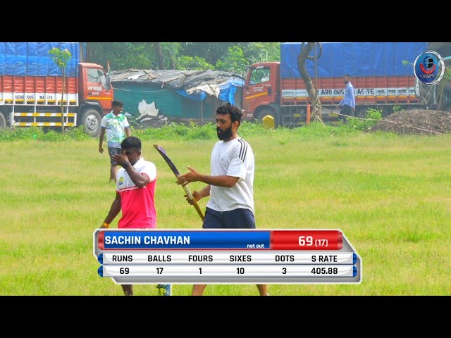 69 Runs Off Just 17 Balls | SACHIN CHAVHAN ( DABHE) | JANANI KALAMAJ CHASHAK - 2022 | KALAMGAON class=