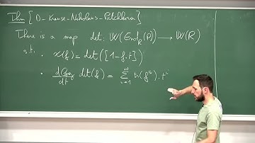 Emanuele Dotto (Warwick): Characteristic polynomials of self-adjoint endomorphisms