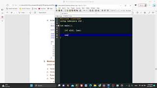 PROGRAM C++ MENGHITUNG LUAS PERSEGI