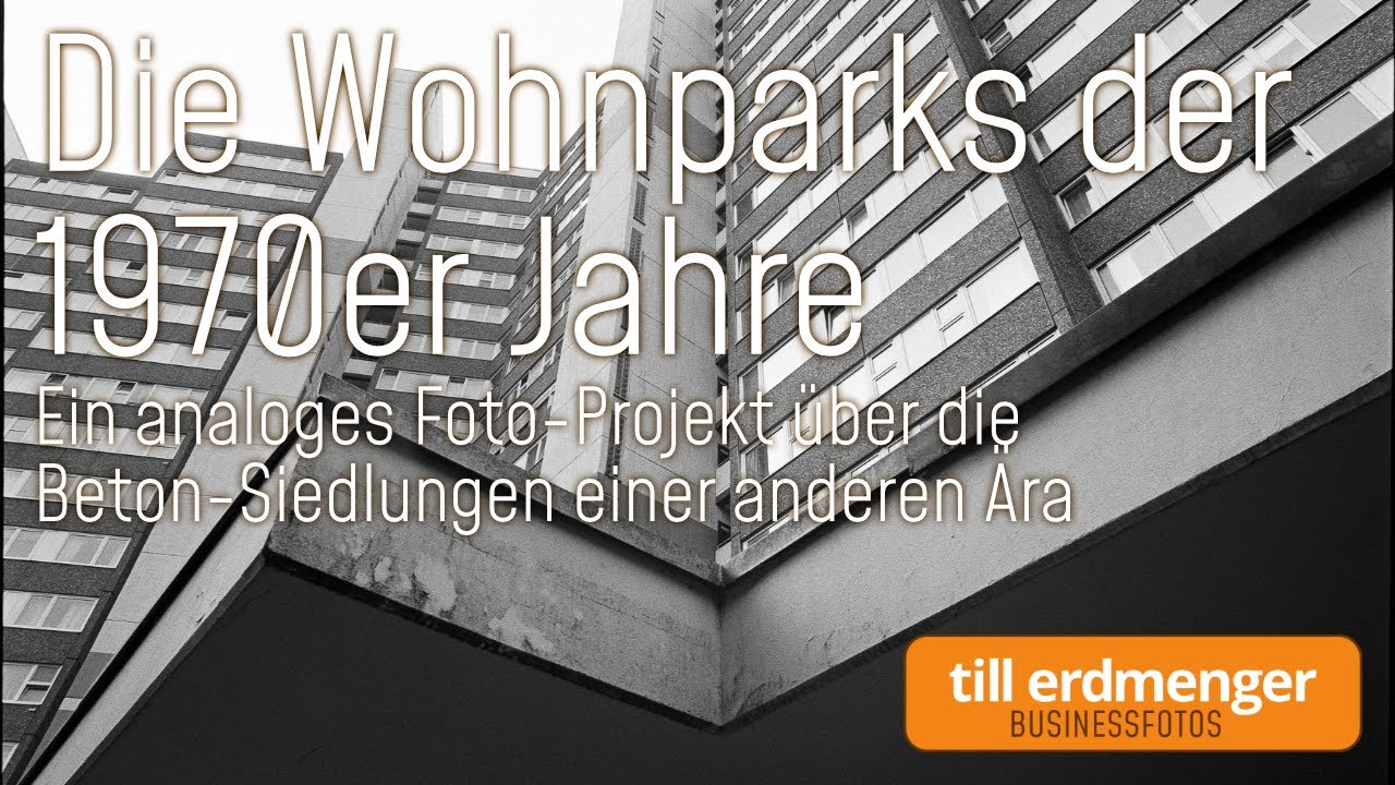 Die Wohnparks der 1970er Jahre – ein analoges Foto-Projekt über die Hochhäuser einer anderen Ära