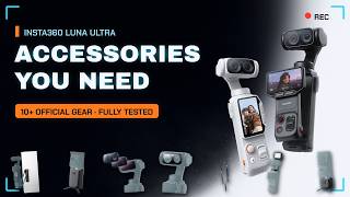 Insta360 Luna Ultra Accessories You NEED (POV Head Tracker Is a Game Changer!