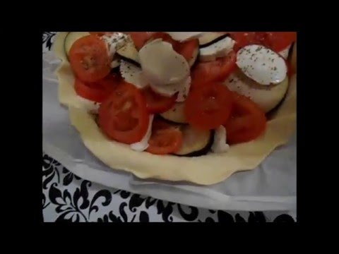 recette-:-tarte-mozzarella-tomates