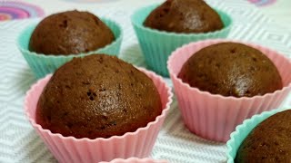 Steamed Banana Choco  Cupcakes|Moist,Soft Cupcakes|Elynge's Kitchen