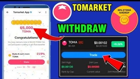 Tomarket listing season Airdrop claim on bitget Wallet lite | Tomarket new update today