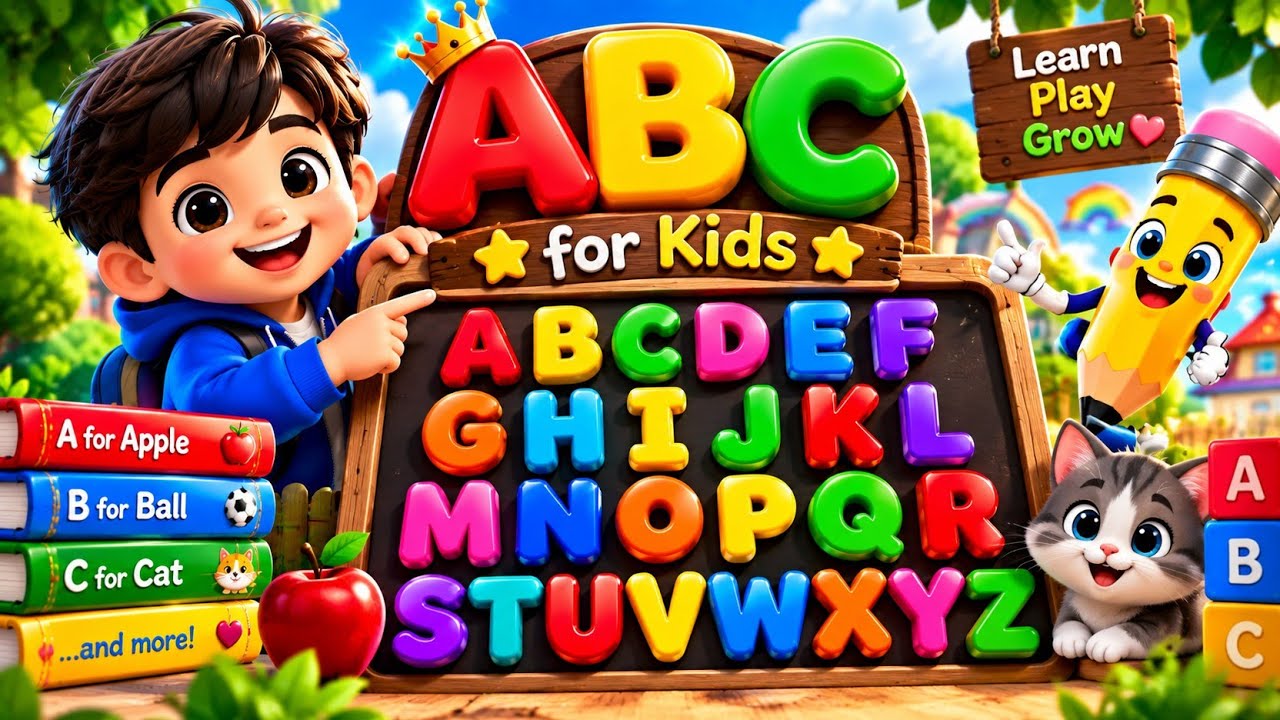 Find the Hidden ABCD Letters! 🧩 Fun Alphabet Puzzle Challenge for