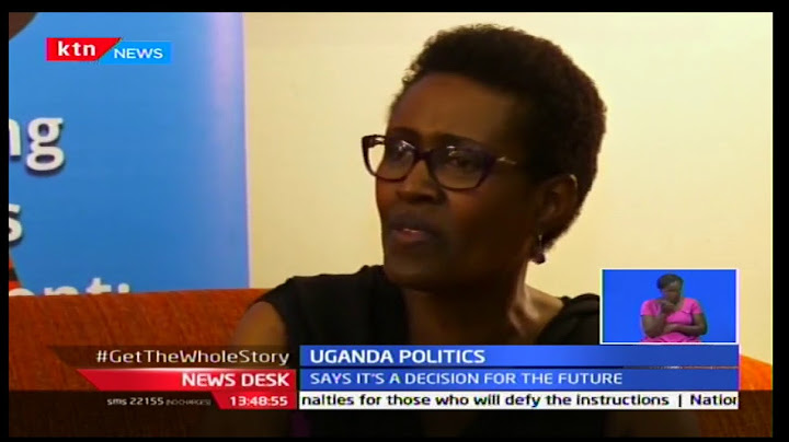 KTN Newsdesk 13th December 2016 - Besigye's wife Winnie Byanyima to content for presidency