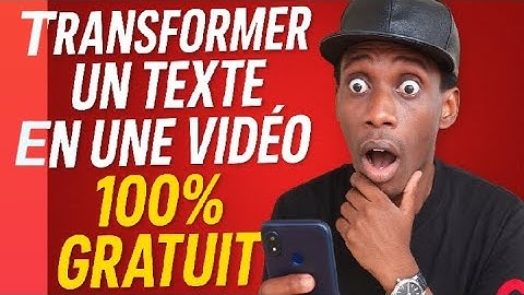 Comment transformer un texte en une vidéo 100% gratuit (1ère partie,#IA2025)