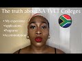 The truth about sa tvet colleges