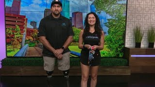 HOUSTON LIFE |  Team Catapult: Meet two athletes running the Chevron Houston Marathon for a reas...