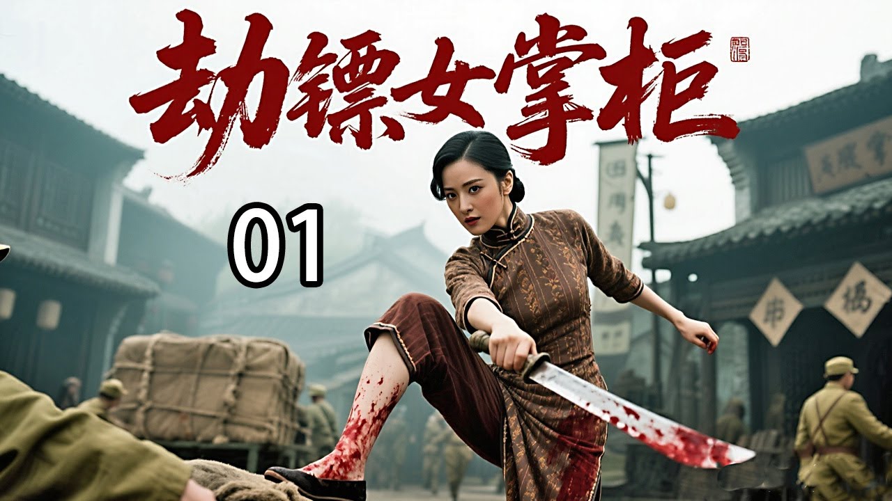 【超好看抗战剧】劫镖女掌柜 01 | 商界木兰截杀恶商烟土镖局，焚契断贷破局救三千烟民！