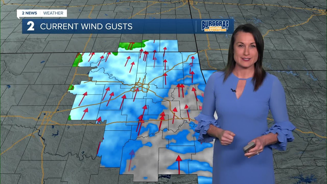 Warm, Humid and Breezy Sunday - YouTube