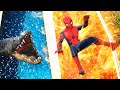 GTA 5 Water Ragdolls | SPIDERMAN Jumps/Fails ep.16 (Funny Moments)