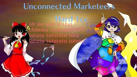 Touhou 18: Unconnected Marketeers - Hard 1cc (Reimu)