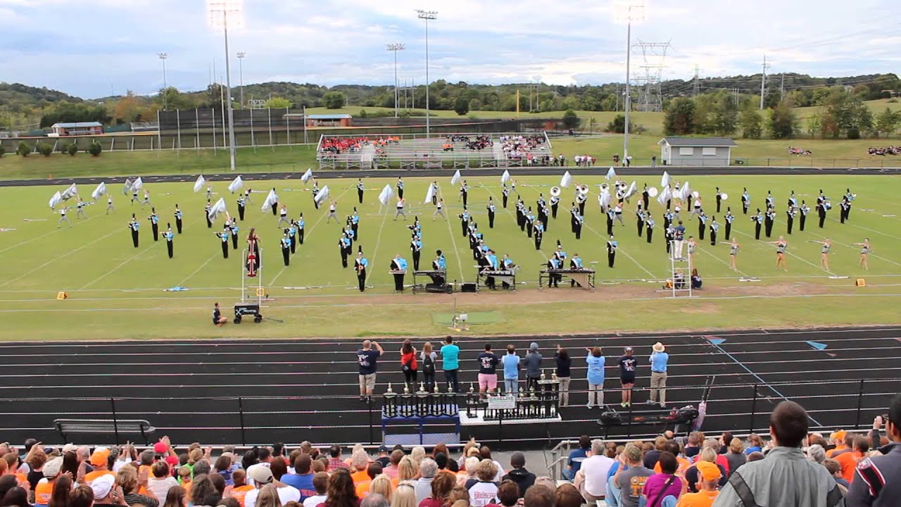 Gibbs High School Marching Eagle Band performing The Karns