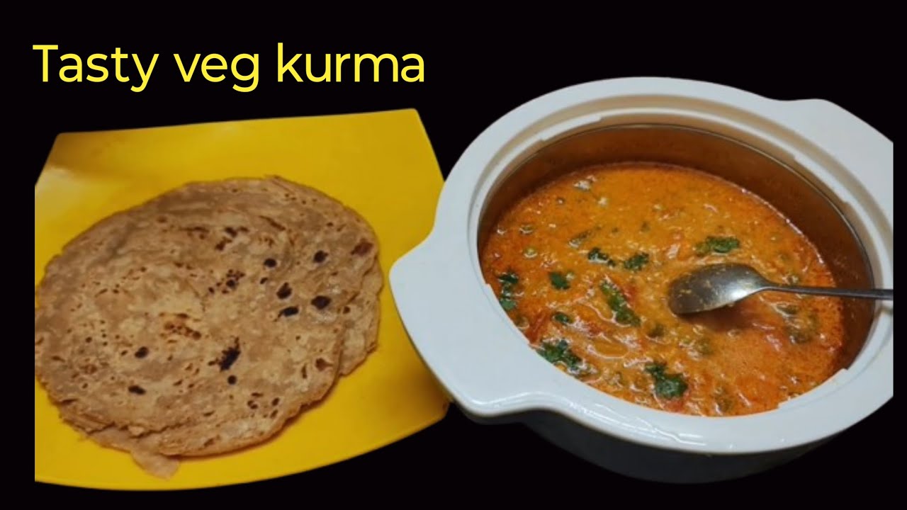 Vegetable kurma tasty and easy cooking / veg kurma cooking in Tamil