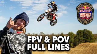 Full Freeride Competition Lines - Raw POV and FPV Drone | Red Bull Imagination