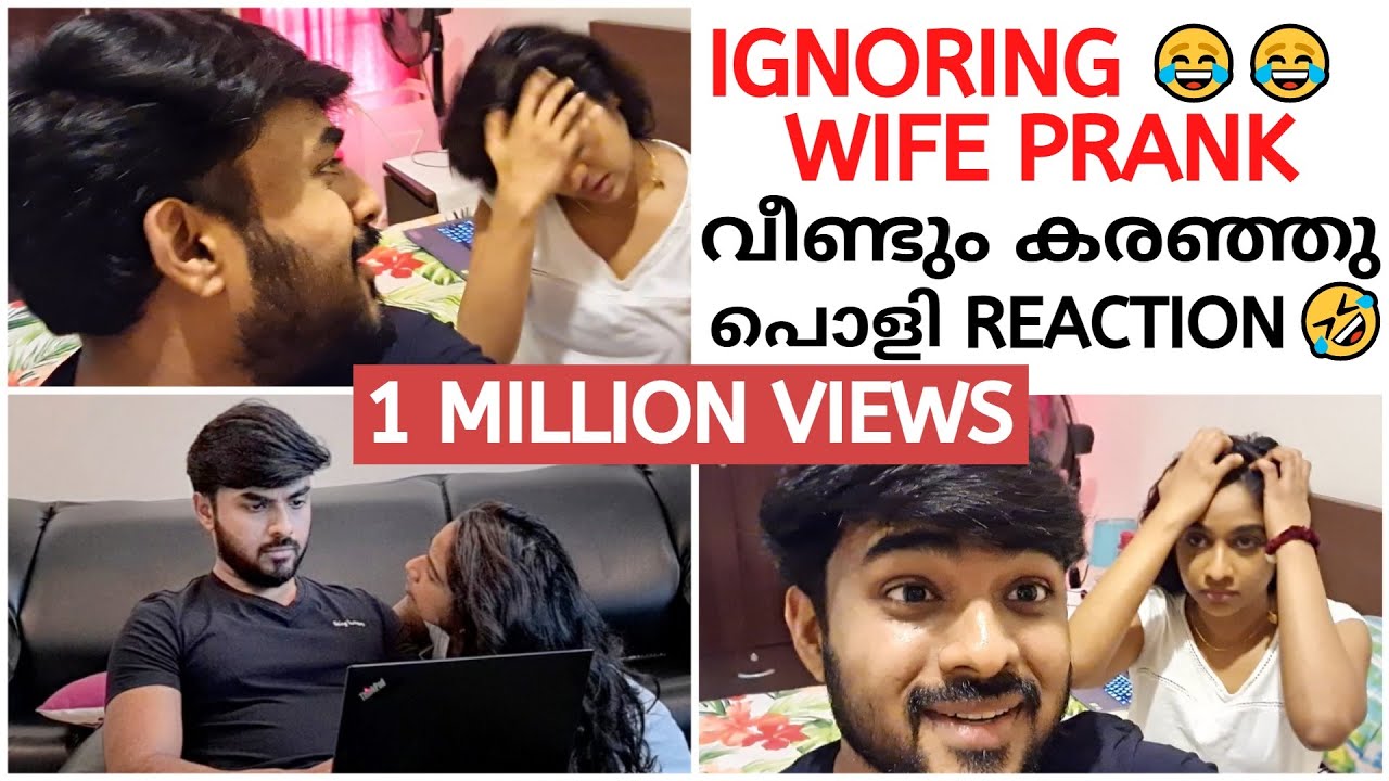 IGNORING PRANK on അമ്മു 😂 | പൊളി Reaction 😂 | Ignoring Girl friend for 24 hours | Climax 🤣 🤣