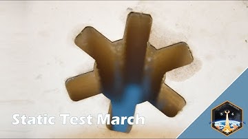 Icarus Solid Rocket Motor Single Grain Static Test