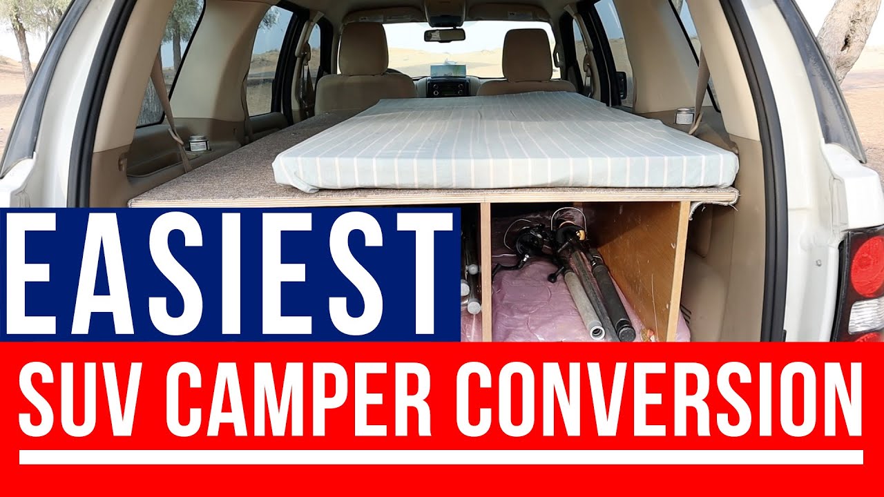 SUV Camper Conversion Bed in SUV Car SUV Bed Platform in Ford