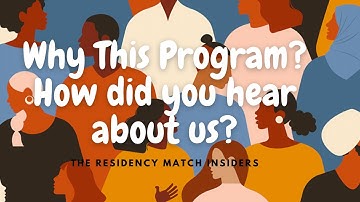 IMG INTERVIEW PREPARATION TIPS: WHY THIS PROGRAM? HOW DID YOU HEAR ABOUT US?