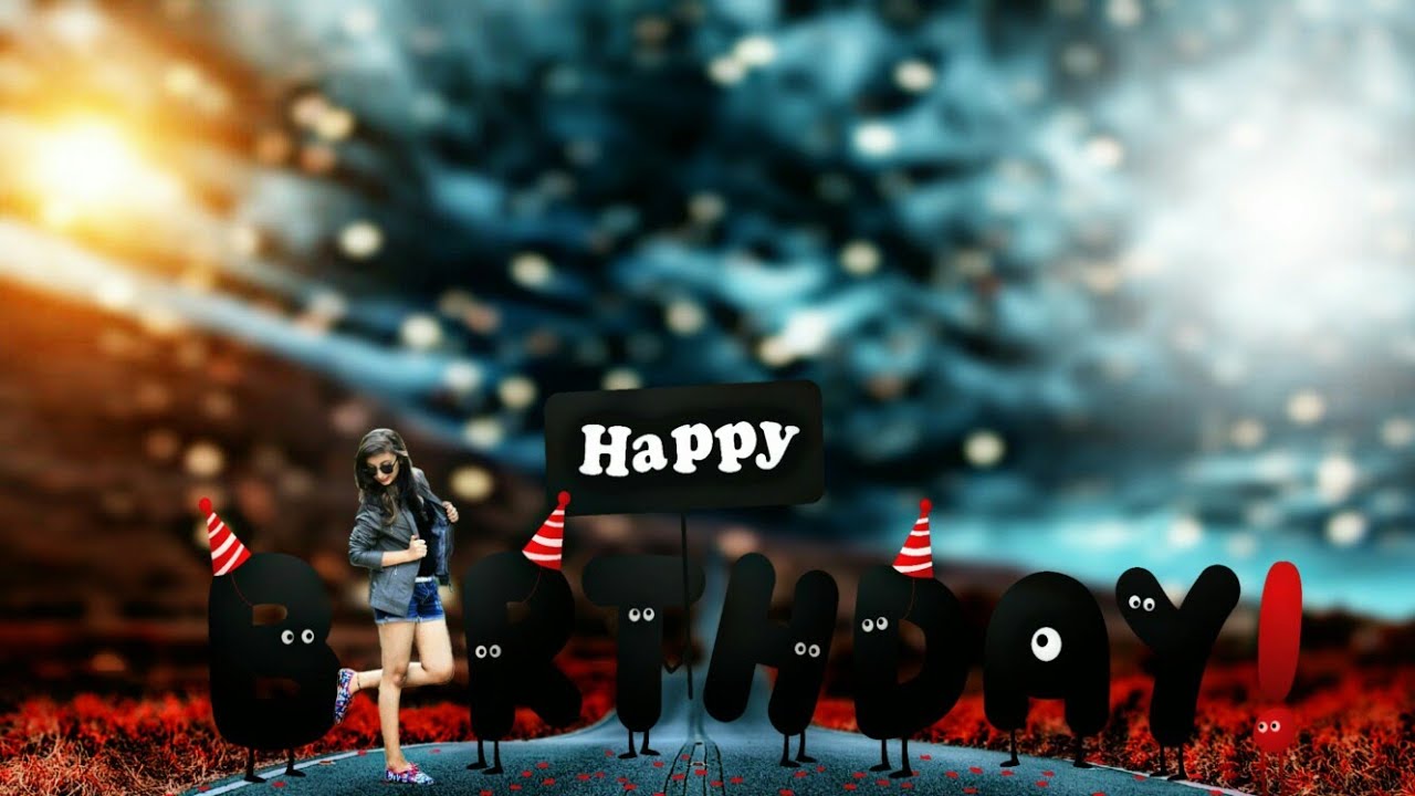 Picsart editing tutorial for birthday feat girl also boy - YouTube
