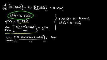 Video 208 Proof of Constant Multiple and Differentation 20121537