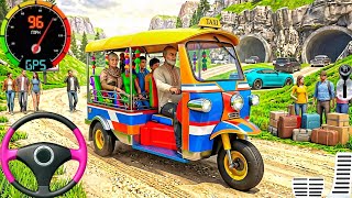 New Tuk Tuk Rickshaw Driving Games 3D - City Rickshaw Transport & Pickup Adventure Android Gameplay screenshot 2
