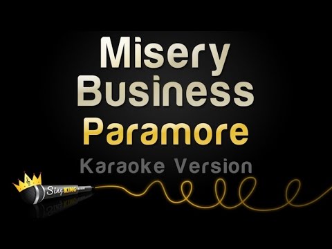 Paramore Misery Business Karaoke Version