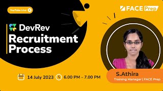 DevRev Recruitment Process  | FACE Prep Placement Training Webinar #26