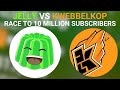 Jelly Vs Kwebbelkop: Every Day (1461 Day visualised) Full YouTube History