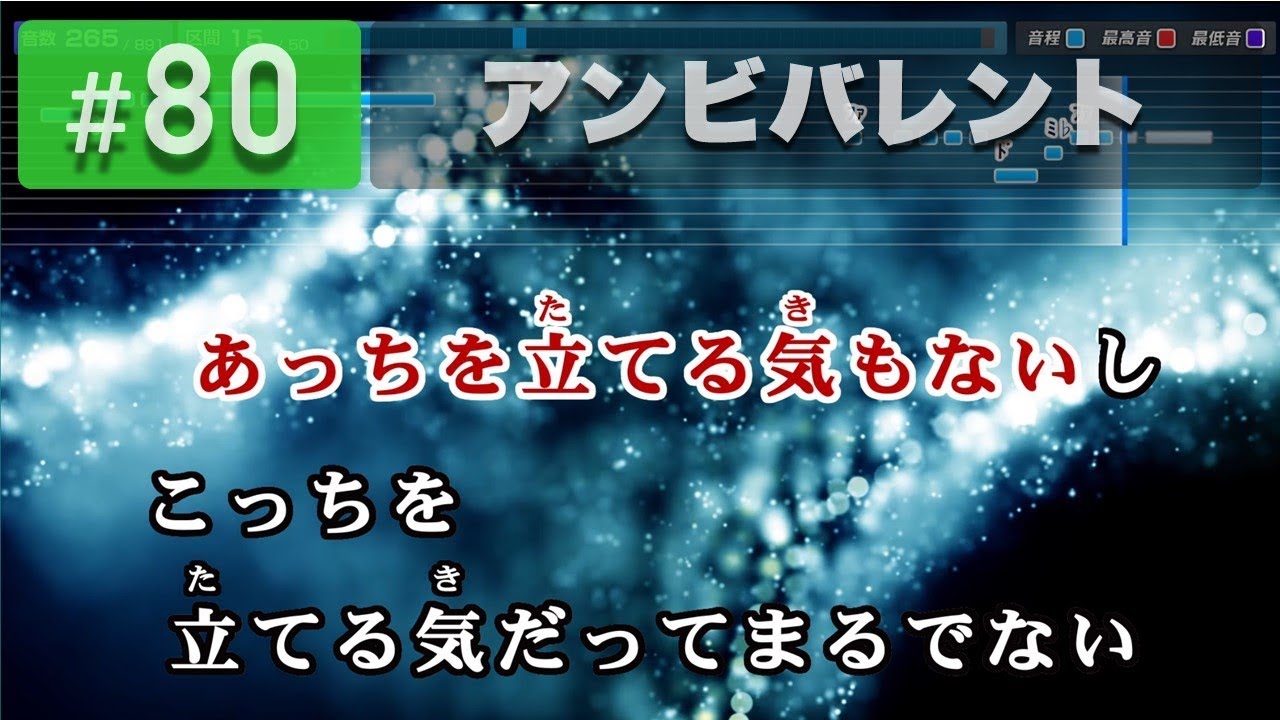 アンビバレント 欅坂46 練習用制作カラオケ Youtube