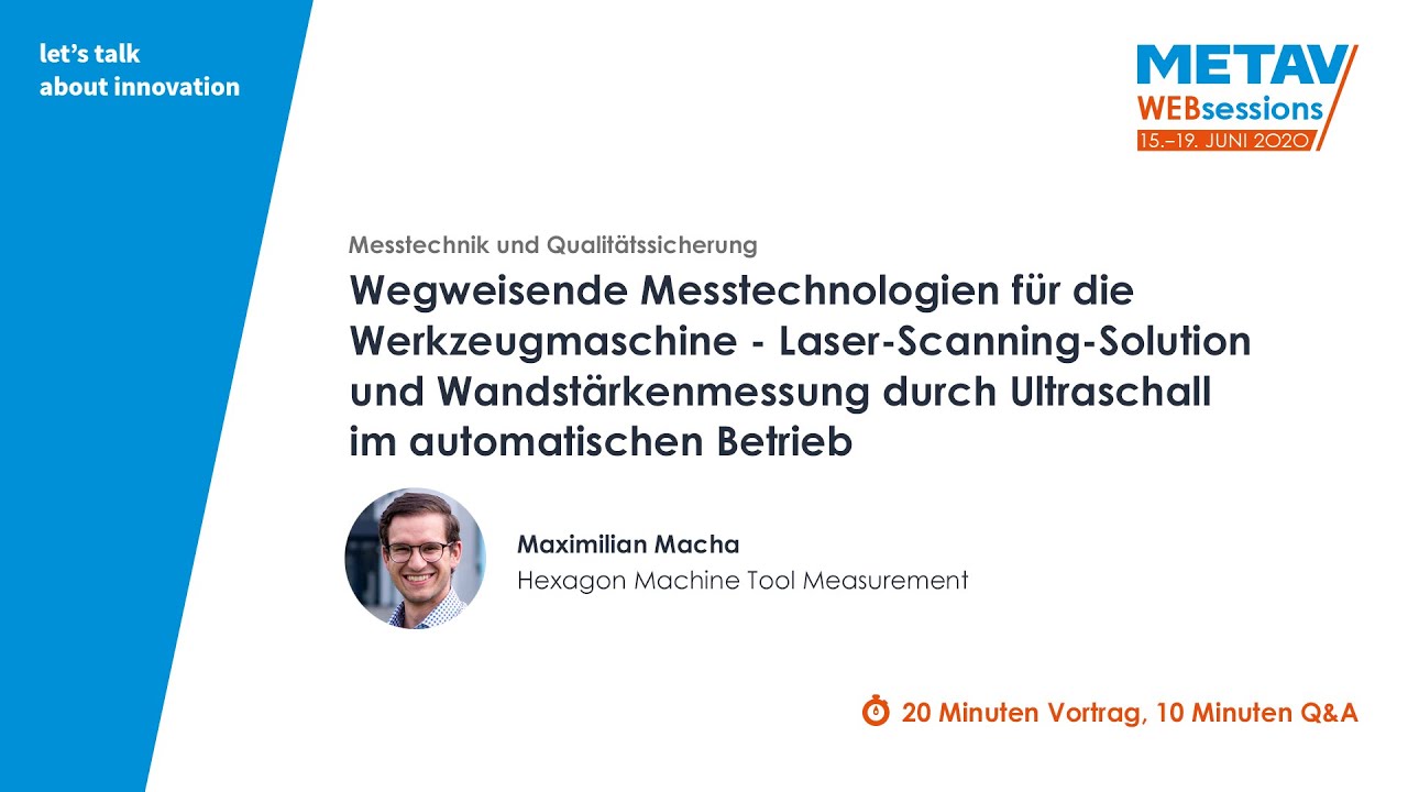 Mh Inprocess METAV Web-Sessions | m&h Inprocess Messtechnik GmbH - YouTube