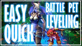 Easy, Quick WoW Battle Pet Leveling with No FUSS!