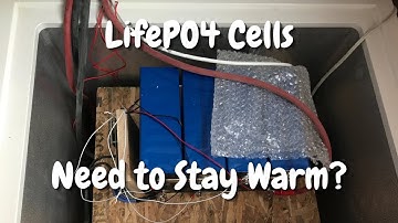 Need to Keep Your LifePO4 Cells Warm in the Winter?