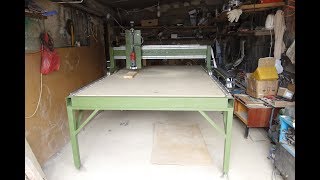 The first tests of cnc machine
