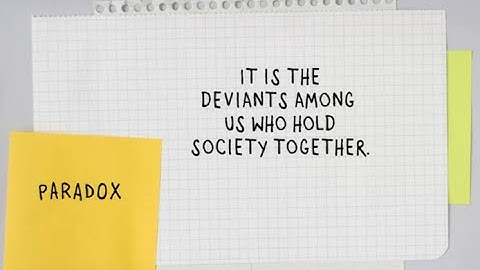 Social Control and Deviance