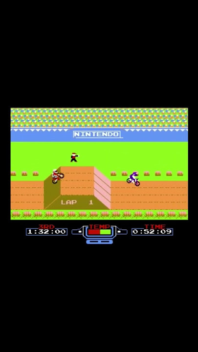 Stage 2 - B Selection #excitebike #nintendo #gaming #games #gameshorts