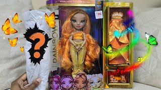 Unboxing my 1st ever Rainbow High dolls! Meena Fleur & guess who else?! 💚