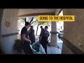 My wife called 911. Going to the hospital😀 #pov #live #life