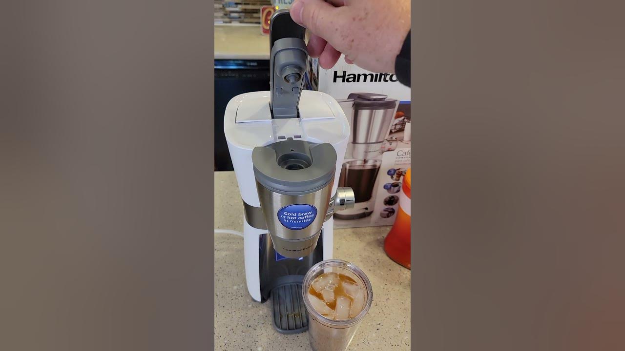 A Perfect Cold Brew with Hamilton Beach's Rapid Cold Brew and Hot