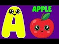 ABC Song for Toddlers' Fun, Learn with A for Apple Phonic