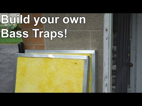 Build your own Bass Traps!  - CHEAP! | SpectreSoundStudios TUTORIAL