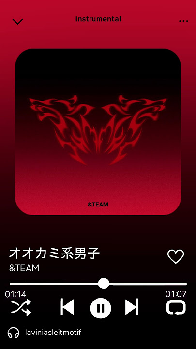 オオカミ系男子 (Wolf Type) - &TEAM Instrumental