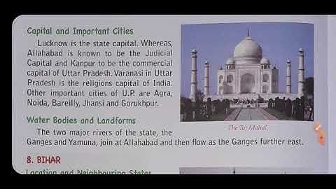 Class 4 Geography chapter 12 States of lndia 1part 2